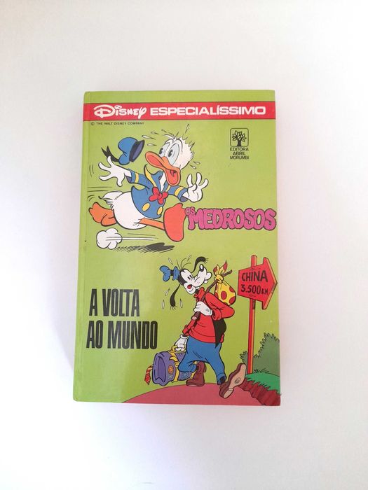 Livro Vintage de BD Disney Especialíssimo Número 26 Coleção Anos 80