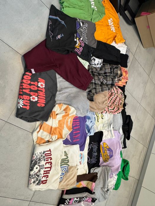 Ubrania MEGA paka 46 sztuki ubrań dla nastolatki roz. L/XL