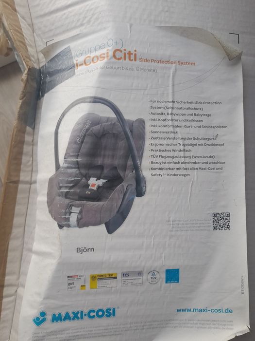 Nosidełko Maxi Cosi City