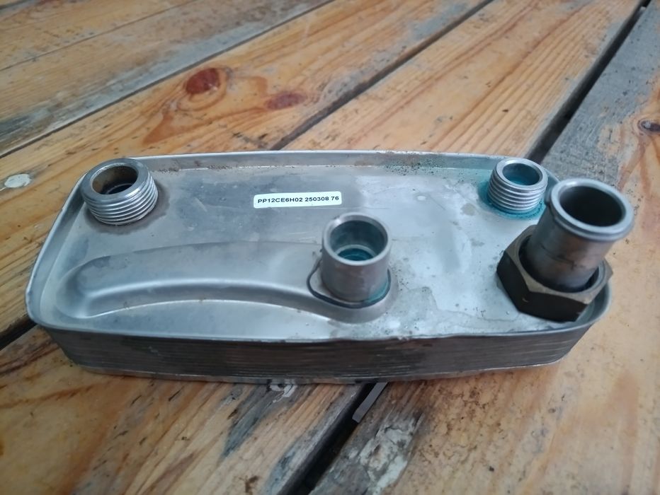 Теплообменник от котла Hermann Micra 2, Supermicra. Прочищен