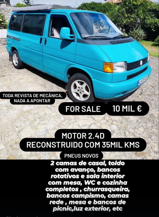 VW t4  1.9 TD e VW t4  caravelle 2.4D