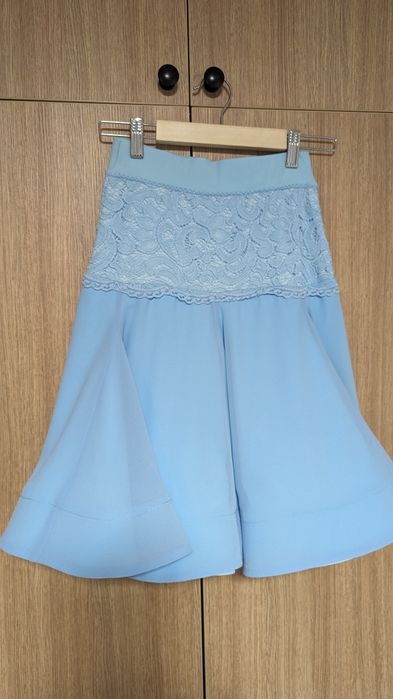 Платье для бально спортивных танцев Бейсик +серьги и  заколка