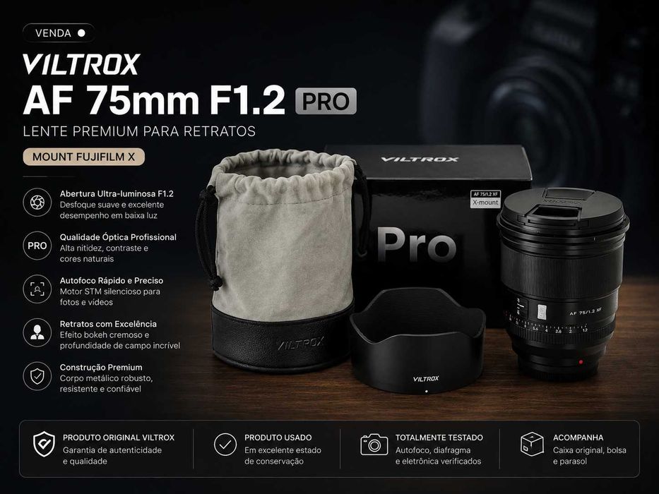 Viltrox 75mm 1.2 PRO