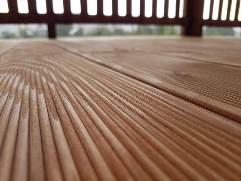 Deska tarasowa 28x130 modrzew TRANSPORT