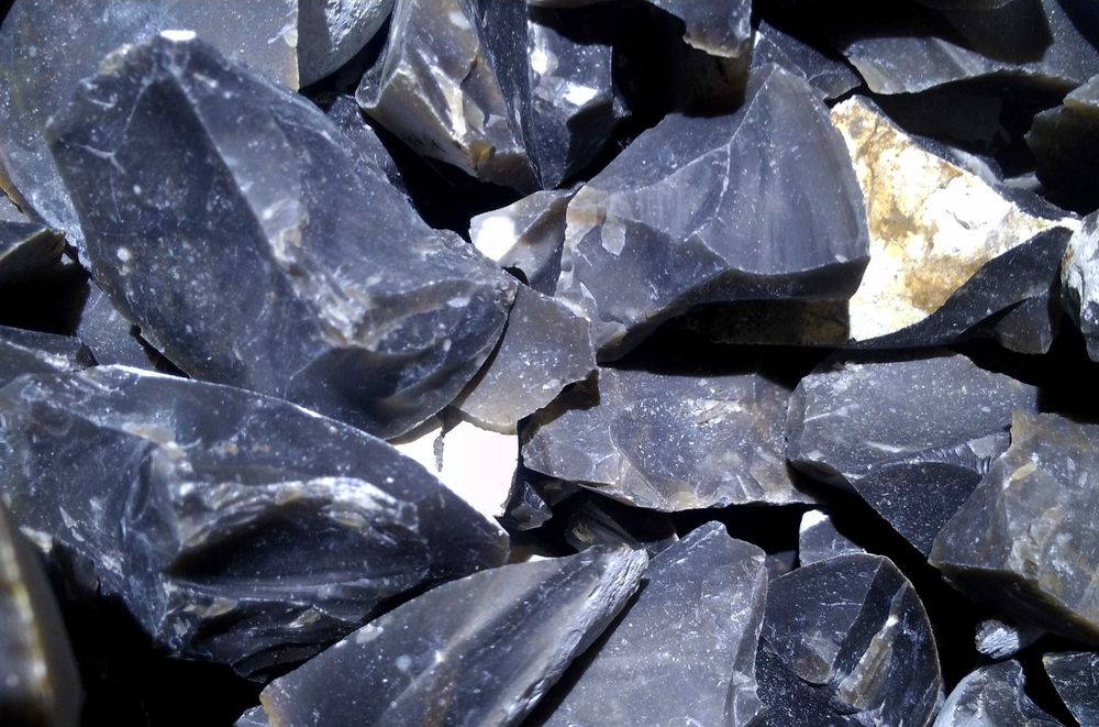 Минерал Кремень из меловых шахт