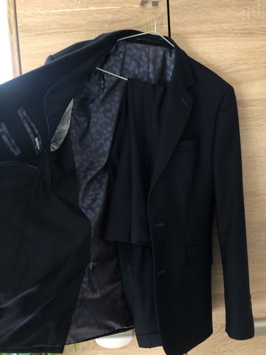 Garnitur granatowy młodzieżowy