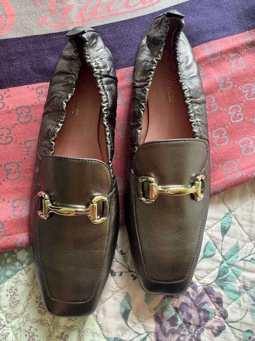 Нові шкіряні балетки сліпони мокасини Pretty Ballerinas!
