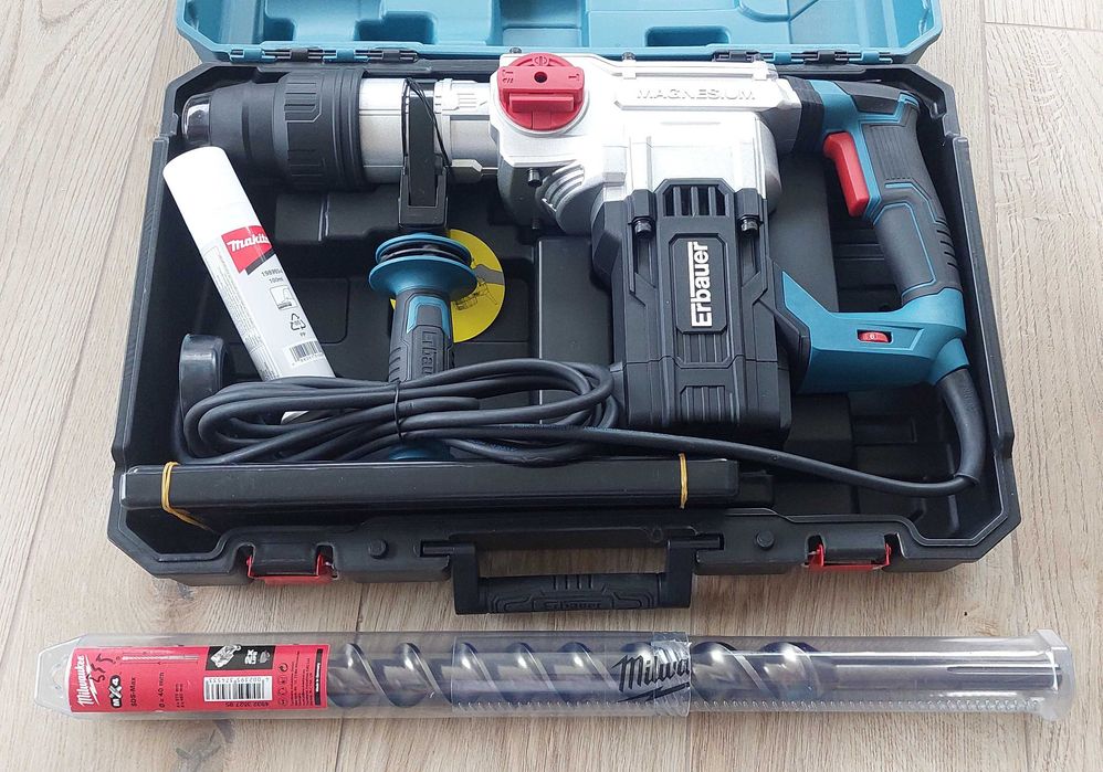 Młotowiertarka SDS Max 11J Erbauer dłuta kujące wynajem młot