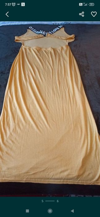 Sukienka z odkrytymi plecami l/xl