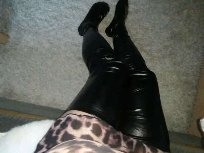 Lateksowe pończochy z zamkiem,2XL