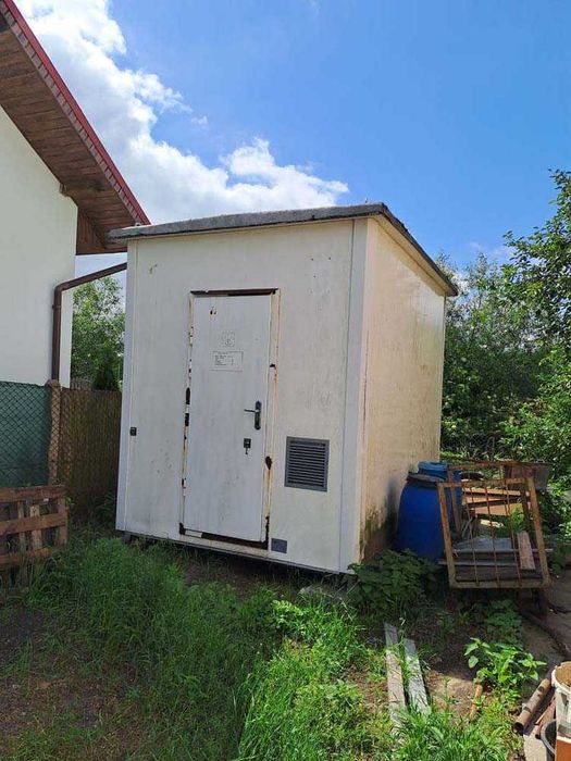 kontener pawilon ogrodowy socjalny gospodarczy stacja kabina