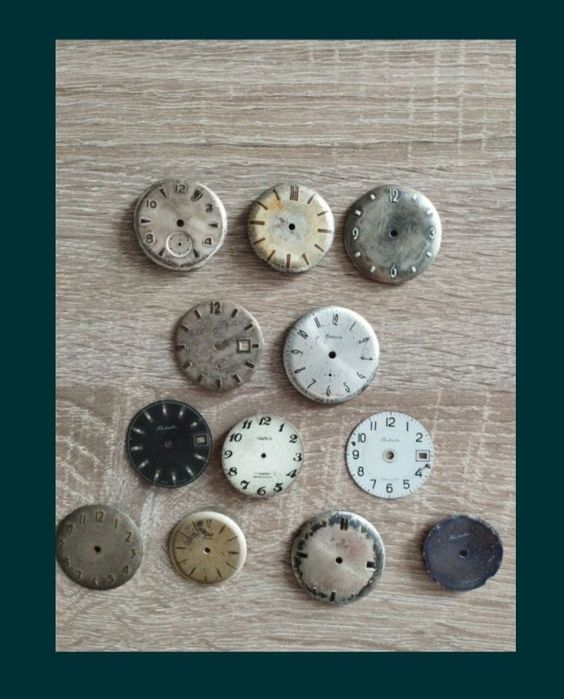 Złom zegarmistrzowski ,koperta tarcza, zegarek