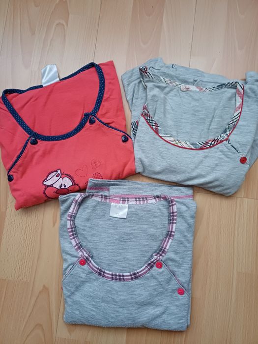 Koszulka nocna dla karmiącej mamy