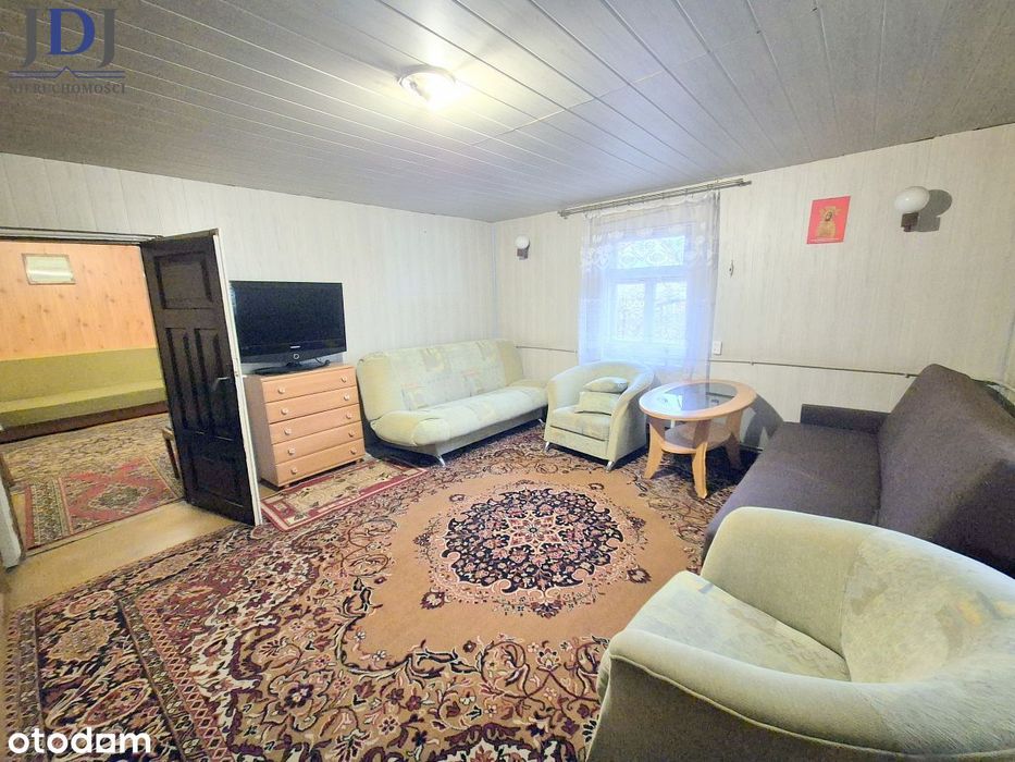 Dom drewniany 80 m2. Działka 38 ar. Wojsławice