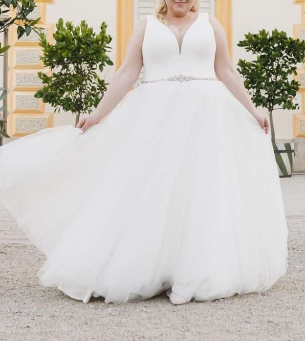 Suknia ślubna r 52/54