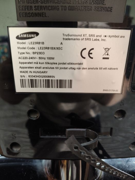 Telewizor LCD SAMSUNG 23 cale płaski