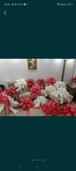 Бант на автомобіль, великі і маленькі,всі види бантиків