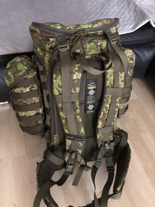 Wisport Zipperfox 40 Pencott Greenzone 2x sparrow bag