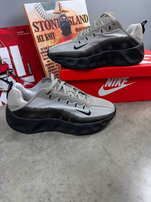 !SALE! Кросівки Nike Ava Rover Light Grey Black Premium 40 41 42 43 44 45 найк сітка