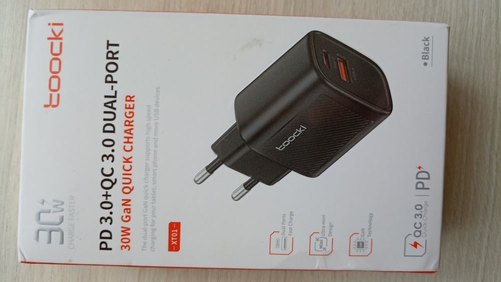 Зарядний блок toocki 30w
