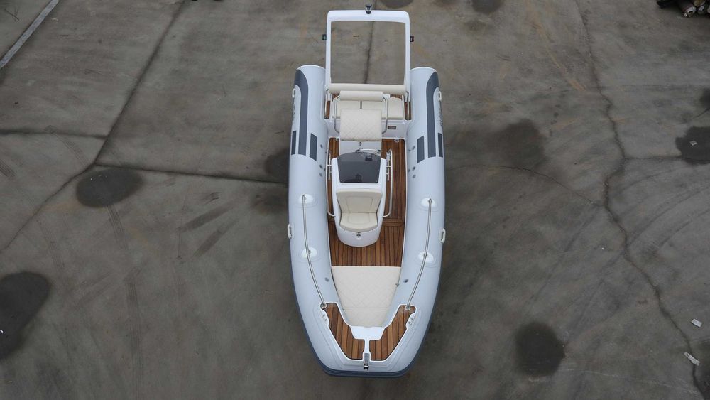 Motorówka, Hypeboat, Łódź, Wędkarska - MS-RIB’s R520B Hypalon