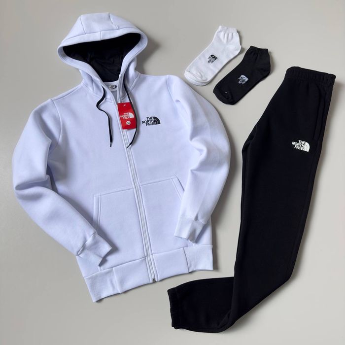 Чоловічий зимовий спортивний костюм норд фейс The North Face [XS,S,M,L,XL,XXL] + шкарпетки в подарунок!