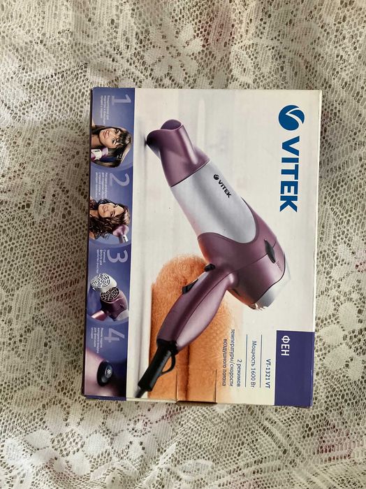 Фен. Новий в упаковці. VITEK. 1600 W