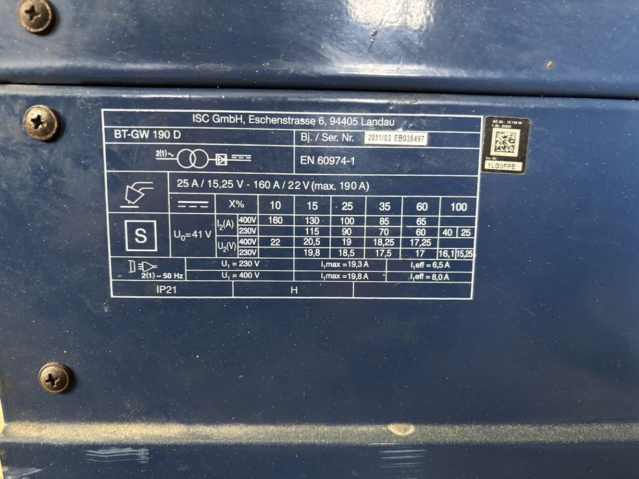 Migomat Einhell BT-GW 190D