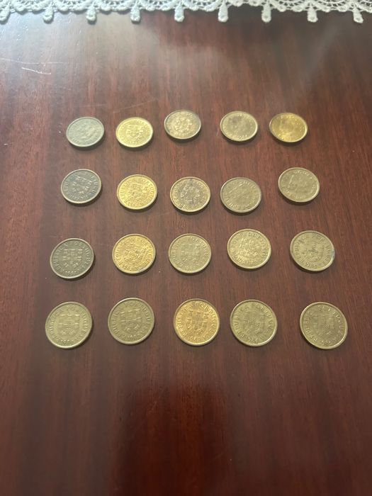 Moedas antigas coleção
