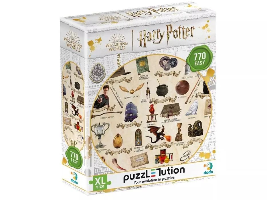 Puzzle 770 Elementów. Przewodnik Dla Czarodziei. Dodo