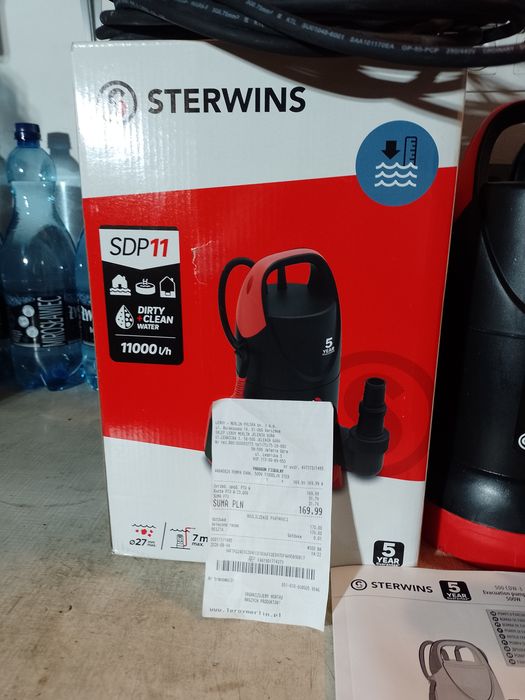 Pompa wody czystej/brudnej Sterwins 500w/ 1100l / h