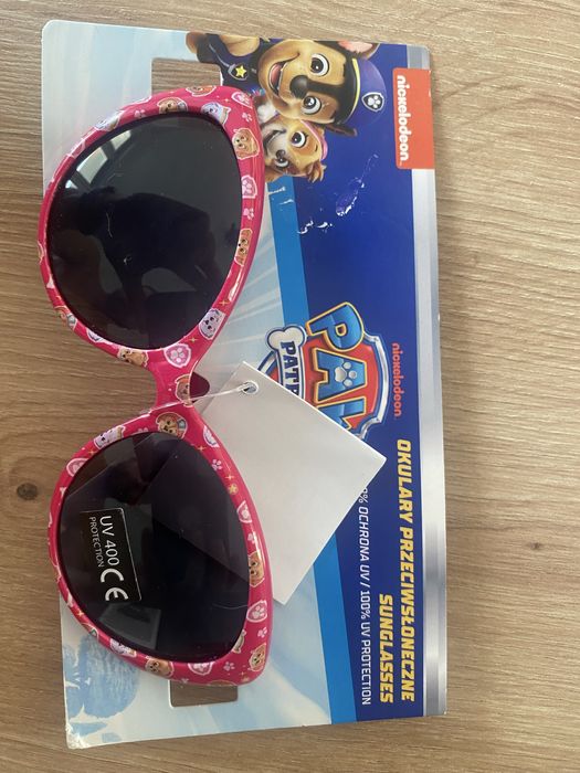 Okulary przeciwsloneczne psi patrol