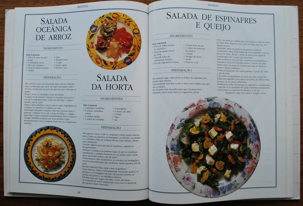 Acepipes e Saladas (As Melhores Receitas)