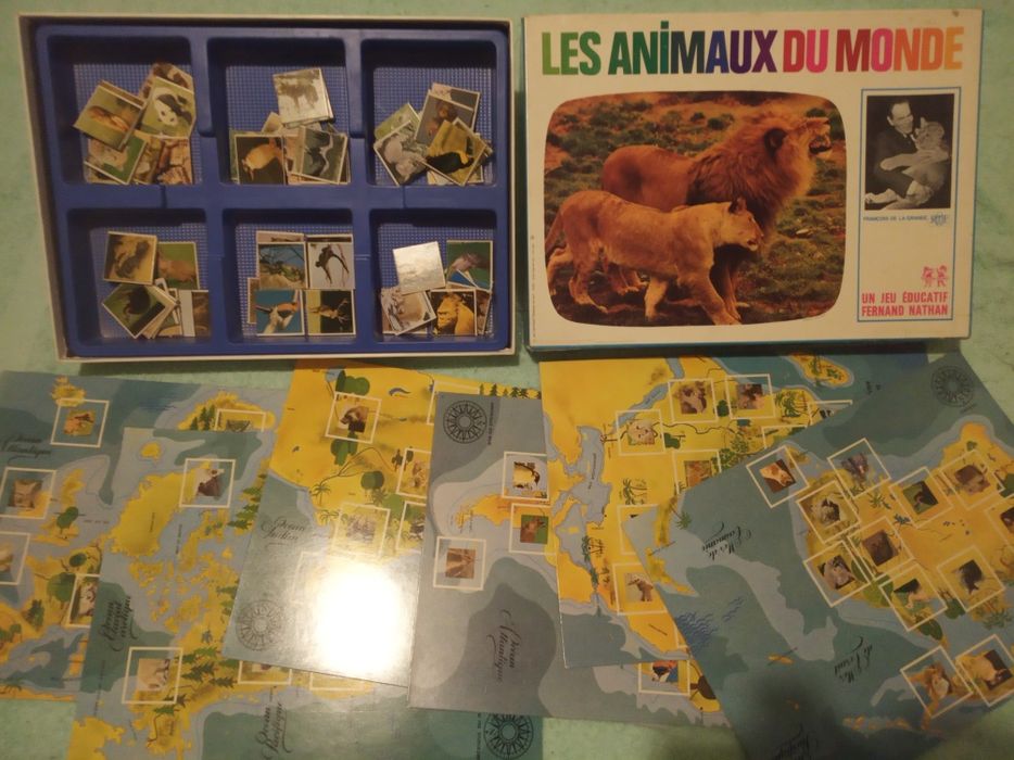 Jogo " OS ANIMAIS DO MUNDO "