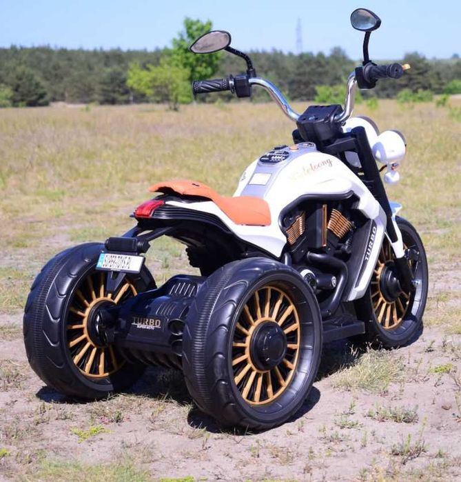 BAWIBUS.PL auto motorek MOTOR CHOPPER 3KOŁOWY na akumulator dla dzieci