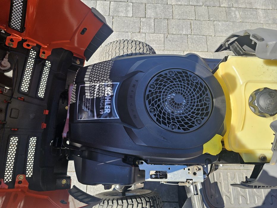 Traktorek kosiarka HUSQVARNA 19KM pompa hydro, kohler,  piękny stan!