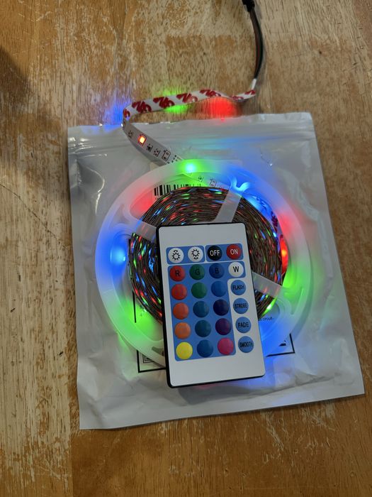 Led світлодіодна стрічка RGB 10 метрів з пультом