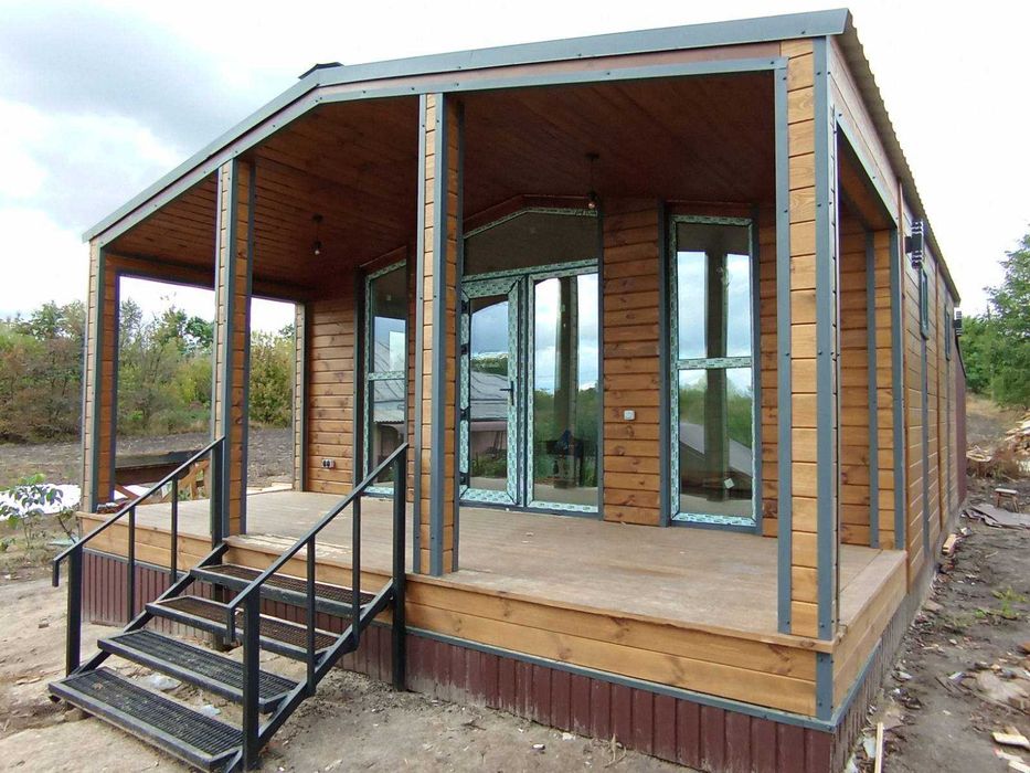 Топ ціна! Каркасний будинок/модульний будинок/для проживання/баня/дача