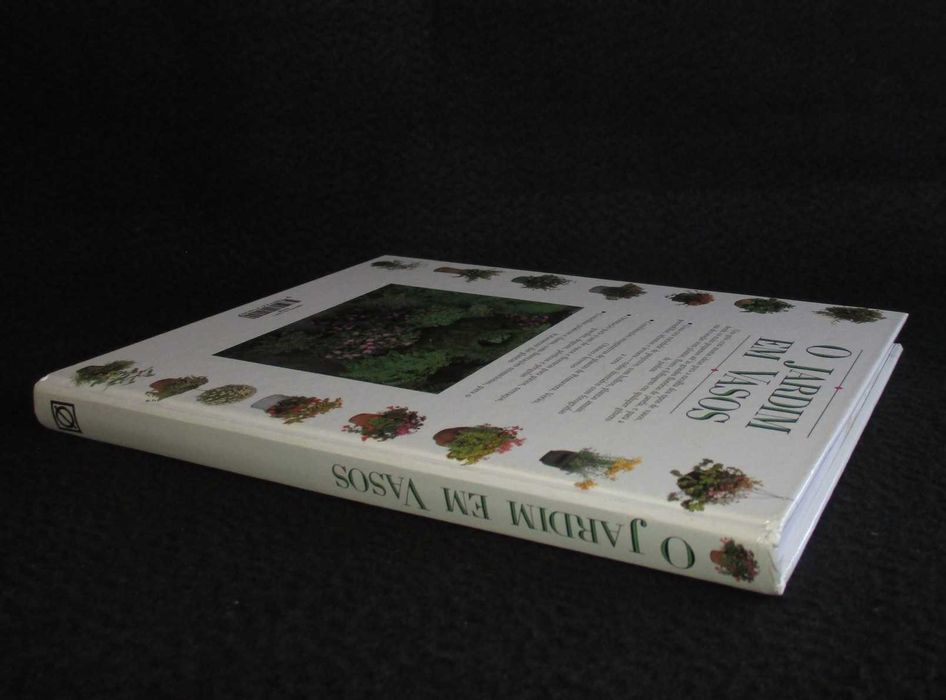 Livro O Jardim em Vasos Malcolm Hillier 1991