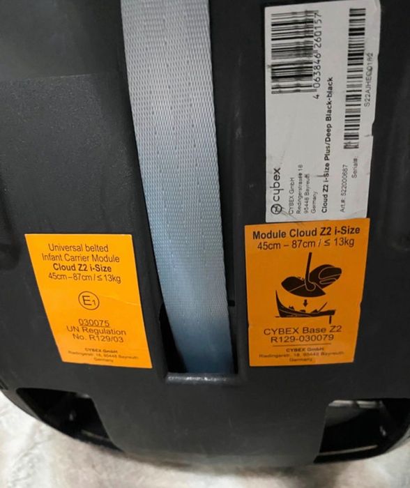 Ovo cybex cloud z2 deep black