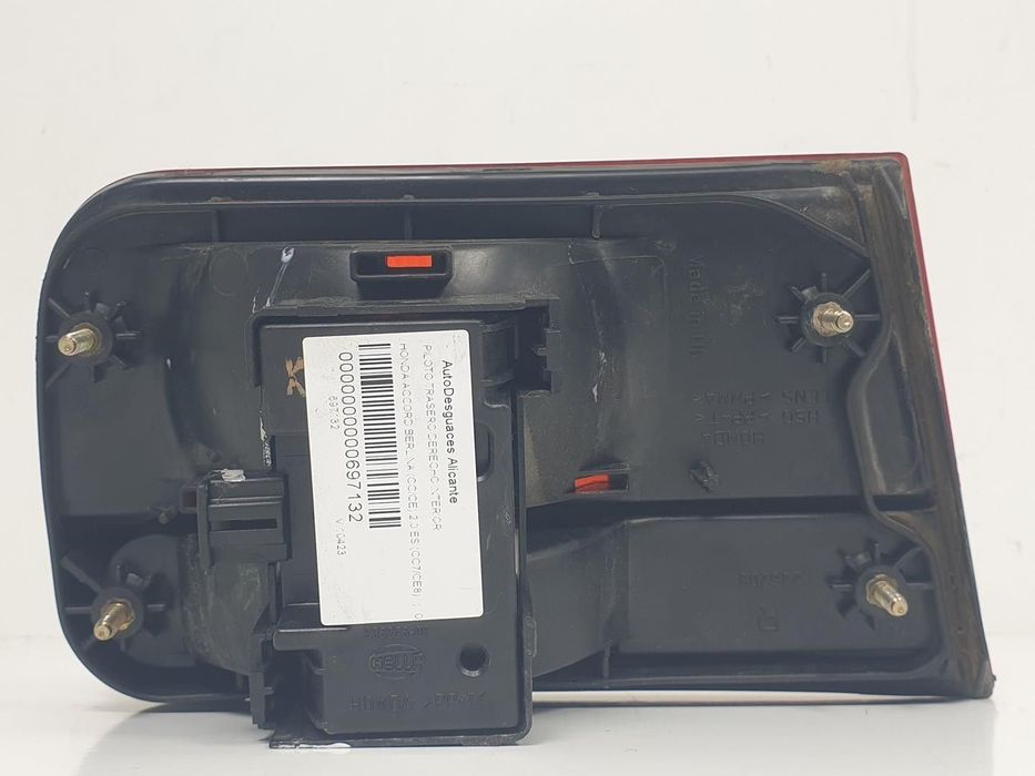 FAROLIM TRASEIRO DIREITO INTERIOR HONDA ACCORD V 1997 -23622600