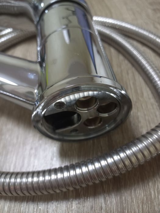 СУПЕР!!Змішувач/кран/смеситель для кухни с вытяжной лейкой 
парикмахер