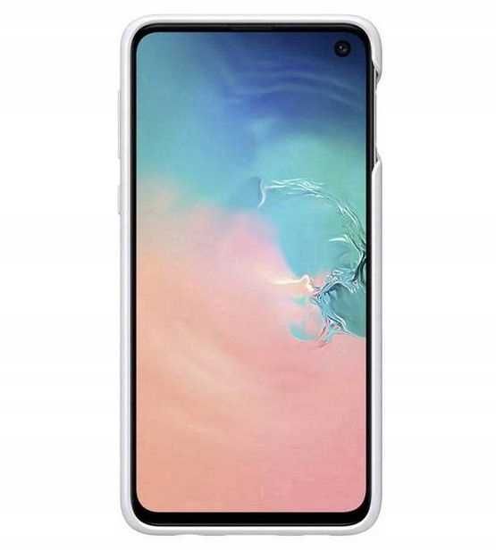 2 sztuki etui Samsung Pattern Cover (białe i żółte) do Galaxy S10e