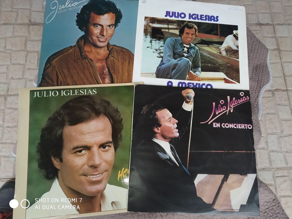 12 discos Julio Iglesias