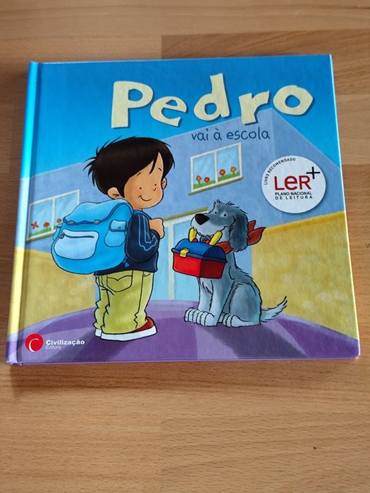 Livro infantil "Pedro vai à escola"
