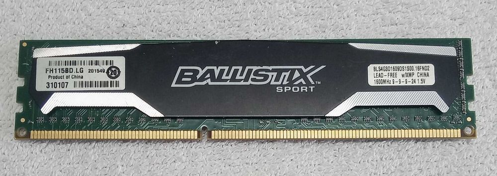 4GB DDR3 Ballistix Sport64752099758210121