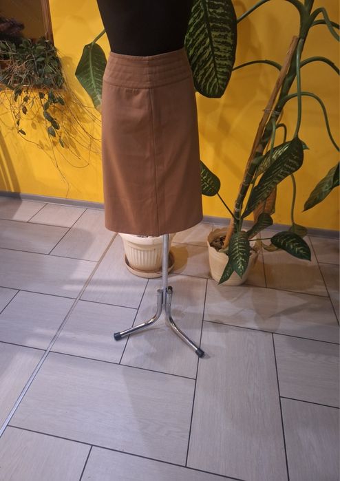 Spódnica damska wysoki stan spódniczka midi rozmiar M/L 38/40