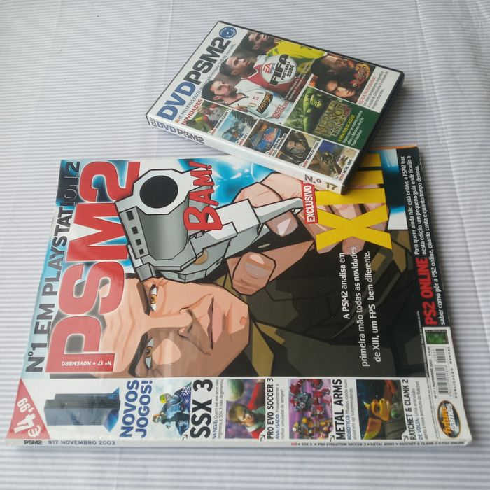 3 Revistas PSM2 + Jogos e 2 MAQUETREN
