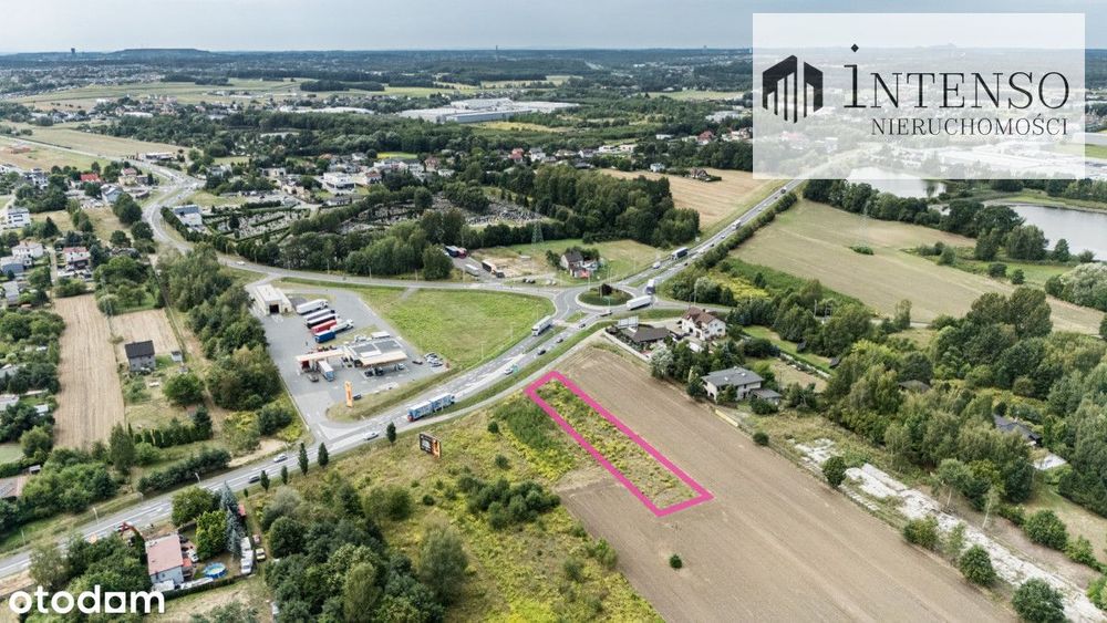 Działka usługowa | Szybki dojazd do centrum i A1