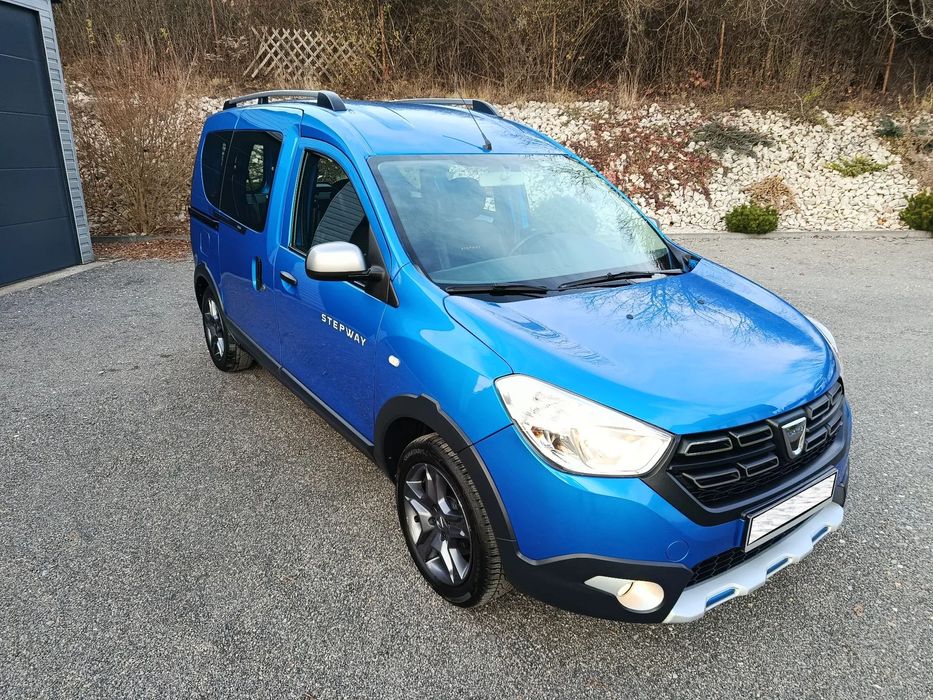 Dacia Dokker STEPWAY NaviDotyk-Bluetooth-PółSkóry-Parktronik-KLIMA 2xDrzwi Odsuwane